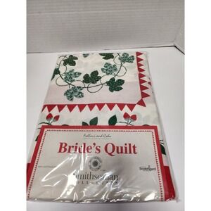 NOS Fallani & Cohn Smithsonian Bride's‎ Quilt tablecloth made of 100% cotton